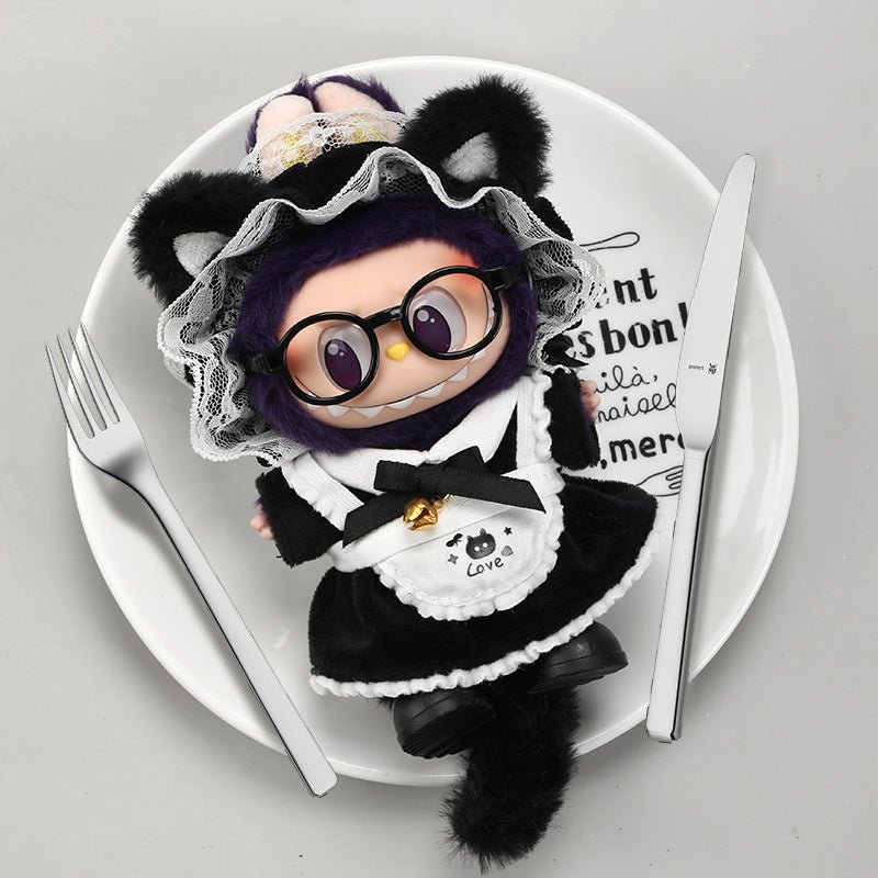 Labubu Kitty Maid Outfit-0