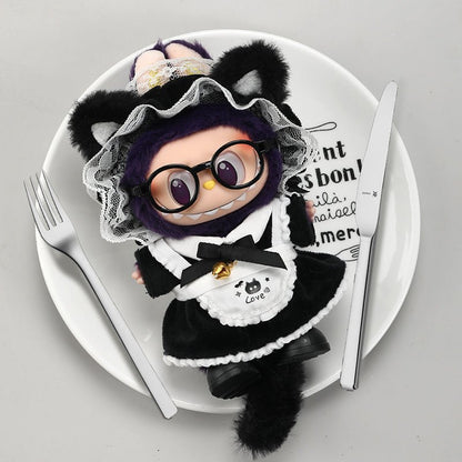 Labubu Kitty Maid Outfit-0