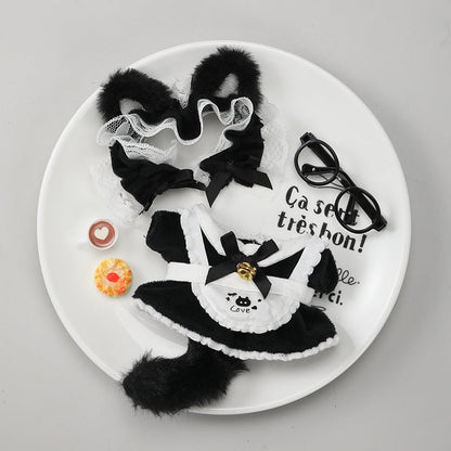 Labubu Kitty Maid Outfit-1