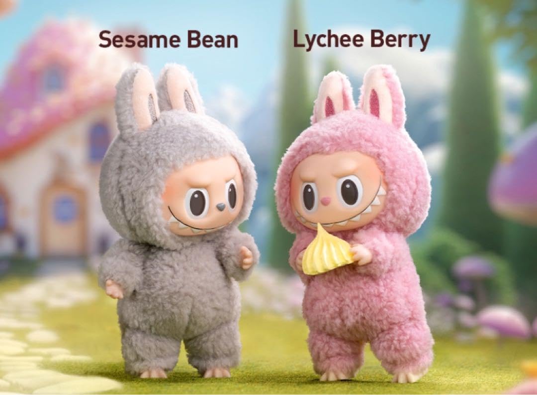 Labubu V1 THE MONSTERS Exciting Macaron - Sesame Bean-1
