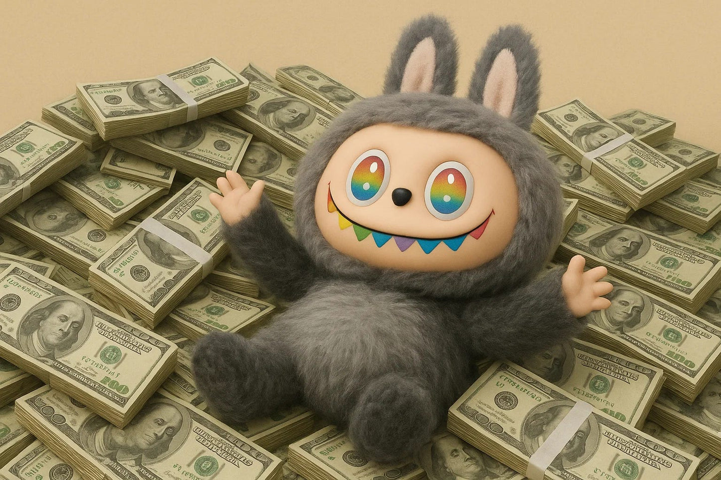 Labubu V3 THE MONSTERS Big Into Energy - ID-2