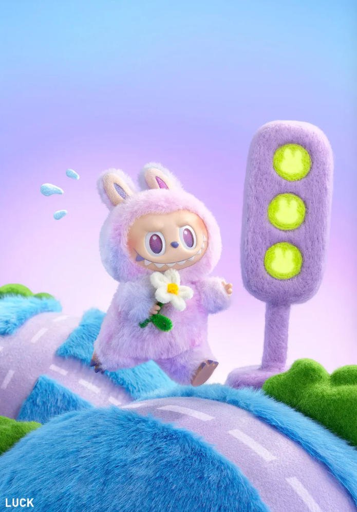 Labubu V3 THE MONSTERS Big Into Energy - LUCK-1